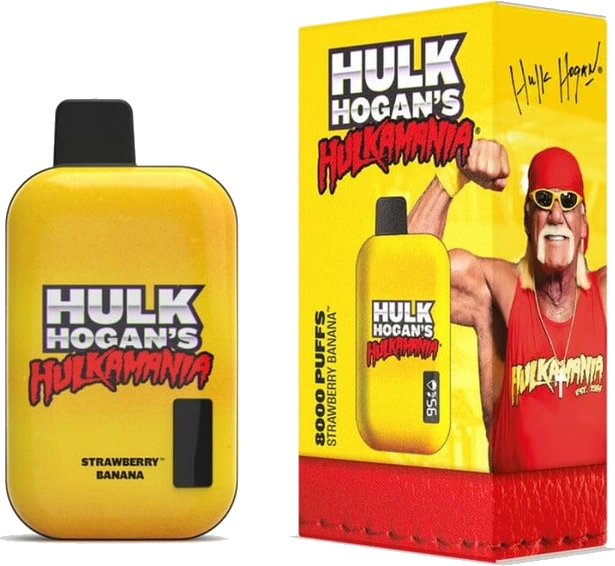 Hulk Hogan Disposables 8000 Puffs 18mL 50mg image 1