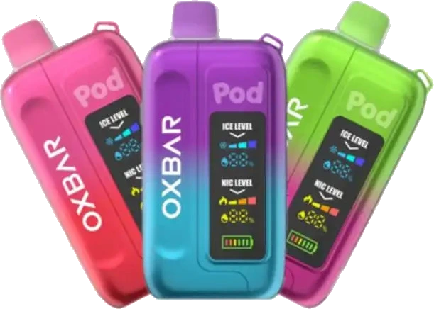 OXBar Vapes OXBAR x Pod Juice ICE-NIC Control 35K Disposable image 1