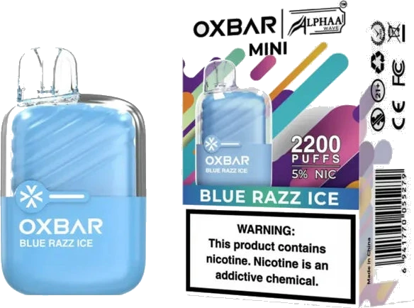 OXBar Vapes OXBAR x Alphaa Wave Mini 2200 Puff Vape image 1
