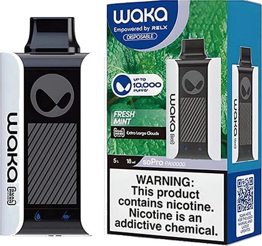 WAKA SoPro PA10000 Disposable 10000 Puffs 18mL 50mg image 1