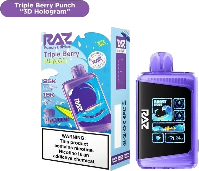RAZ Vape Raz LTX 3D Holo Punch Edition image 1