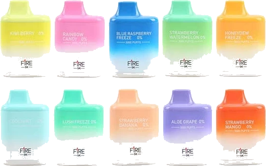 Fire Disposable Fire Mega Disposable | 5000 Puffs | 12mL | 5% image 1