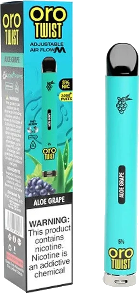 Twist E-Liquids Oro Twist Flow Disposable Vape image 1