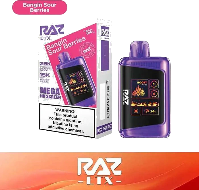 RAZ Vape RAZ DC25000 Disposable — LTX 25K, All Flavors image 1