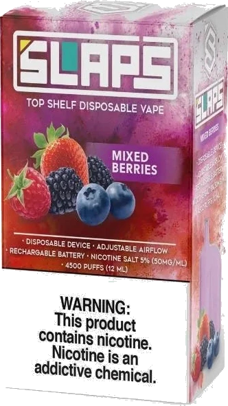 Slaps Disposable Vape Pen Slaps Vape 4500 Puffs image 1