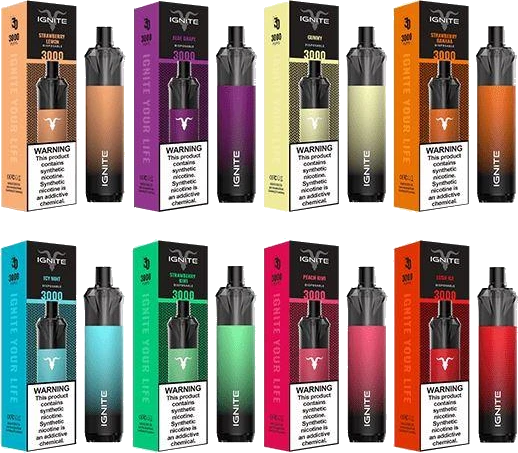 Ignite V30 Disposable 3000 Puffs 8mL image 1